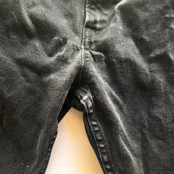 Hugo Boss Jeans Men 40x32 Cashmere-Touch Black Candiani Italy Denim Relaxed Fit - Picture 7 of 16